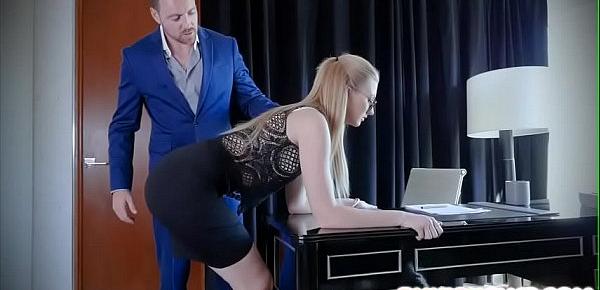  Sexy Secretary Trained To Obey Kinky Boss Nasty Commands